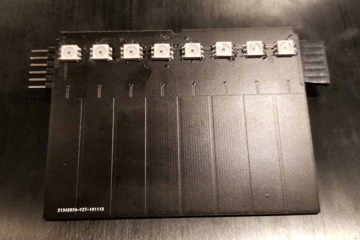 front of aliqot capacitive sensing pcb